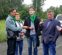 "ЭКОдесант" провел проверку полигона ТКО в Березовском "ЭКОдесант" провел проверку полигона ТКО в Березовском