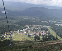 Шерегеш. Обратная сторона. Шерегеш. Обратная сторона.