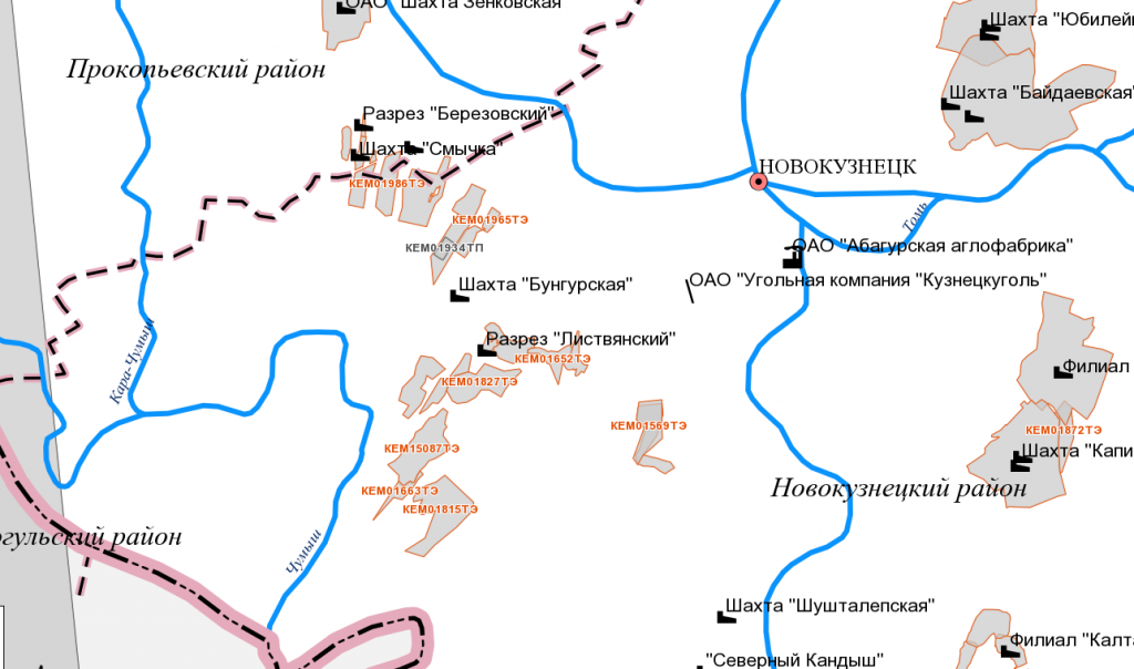 Где находится шахта. Карта шахт Кемеровской области. Карта угольных разрезов Кемеровской области. Карта шахт Кузбасса. Карта угольных шахт Кемеровской области.